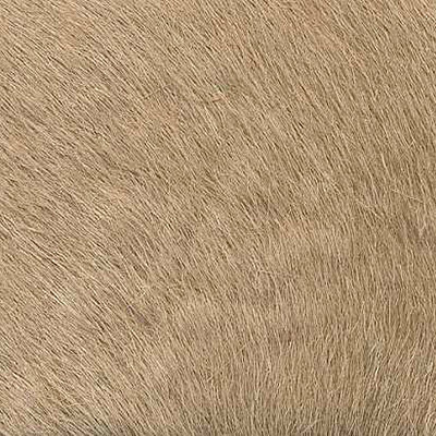 Cow hide hair - plain colour